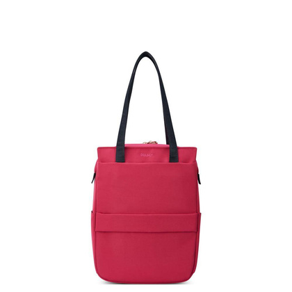 Delsey Securstyle Damska malinowa torba na laptopa 14"
