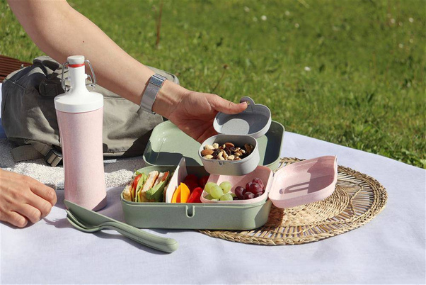 Butelka na wodę Plopp To Go Organic Pink 3796315