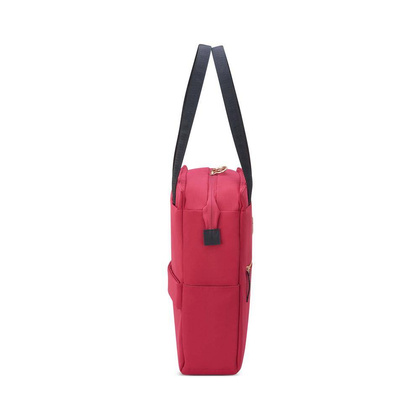 Delsey Securstyle Damska malinowa torba na laptopa 14"