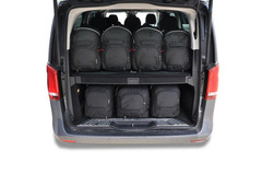 MERCEDES-BENZ EQV EXTRA LONG 2020+ TORBY DO BAGAŻNIKA 7 SZT