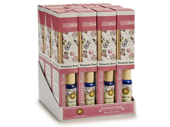 Kpl. 12 dyfuzorów zapachowych  - Róże