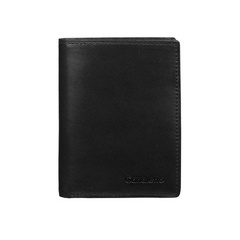 Czarny portfel skórzany męski Canaletto PM1555s163GR RFID