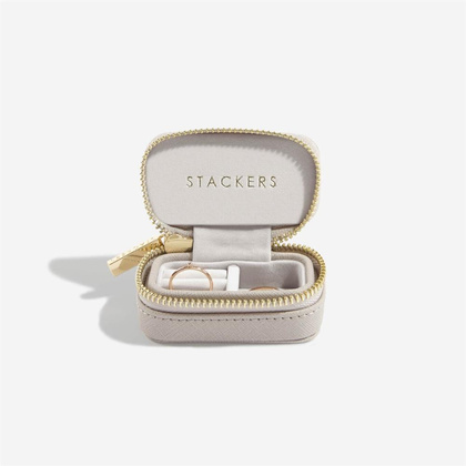 Pudełko podróżne na biżuterię Stackers Travel petite taupe