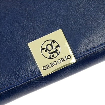 Portfel damski skórzany GS-122 Popiel