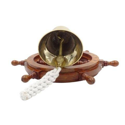 Dzwon mosiężny w kole sterowym NC2356A