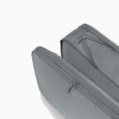 Zestaw kompresyjnych ogranizerów podróżnych PUCCINI ZOK 4 Szare