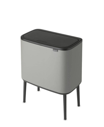Kosz na śmieci Touch Bin Bo 3 x 11L Mineral Concrete Grey 127229