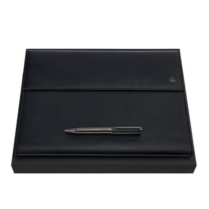 Zestaw upominkowy Hugo Boss teczka i długopis HDF519D + HSL5654A