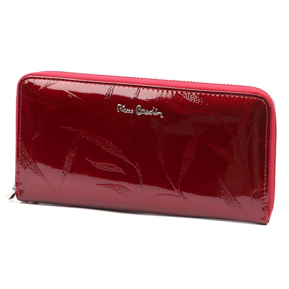 Pierre Cardin Duży skórzany portfel damski