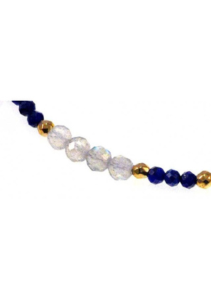 Bransoletka Labradoryt Lapis 925