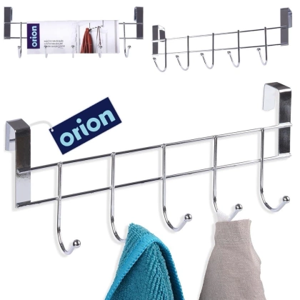 Wieszak na ręczniki łazienkowy na drzwi drzwiczki