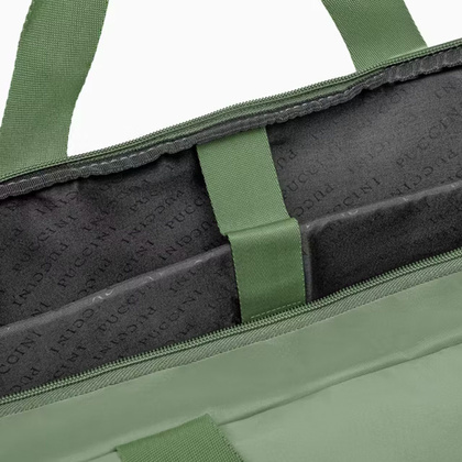 Torba podróżna z miejscem na laptop PUCCINI BARBADOS B50251 5A Zielona