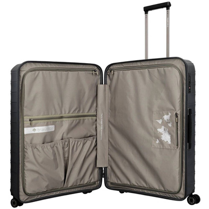 Średnia walizka TRAVELITE MOOBY 76848-01 Czarna