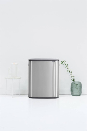 Kosz na śmieci Touch Bin BO 60l stal matowa 223082