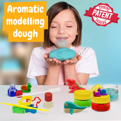 Modeling Dough Factory Kit II. Gra edukacyjna dostarczany ze składaną torbą prezentową