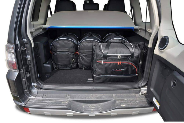 MITSUBISHI PAJERO 2006+ TORBY DO BAGAŻNIKA 5 SZT KJUST