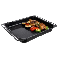 Blacha do pieczenia emaliowana głęboka 44,5x36x5 cm