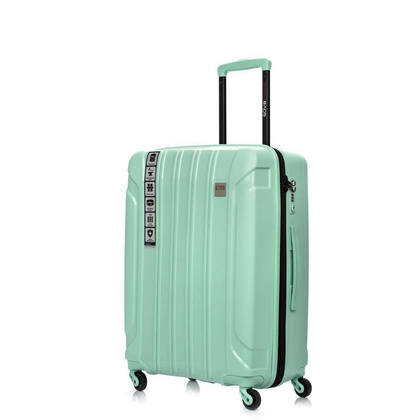 Średnia Walizka SwissBags Tourist 65cm Miętowa