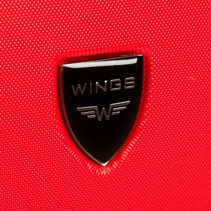 Zestaw 3 walizek WINGS 0125 RED