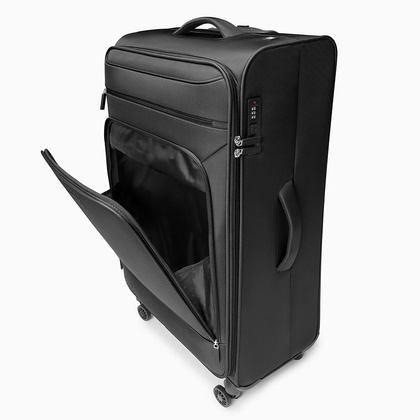 Duża walizka PUCCINI KOS EM50255A 1 Czarna