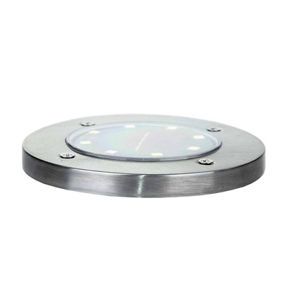 lampa solarna 8 LED SMD do wbicia w podłoże kpl. 4 szt.