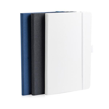 Notes A5 z RPET z gumką na długopis / RNOTE