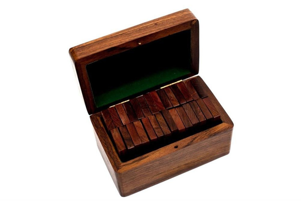 Domino wykonane z drewna GMS-0138 