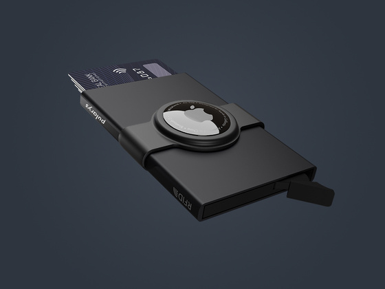 Etui na karty kredytowe RFID ZEN  z uchwytem na AirTag 2157