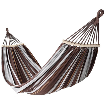 Hamak ogrodowy 2 osobowy Luxe XXL 250x150cm Saska Garden