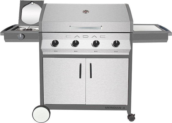 Grill gazowy stacjonarny MERIDIAN 4 ze stali nierdzewnej