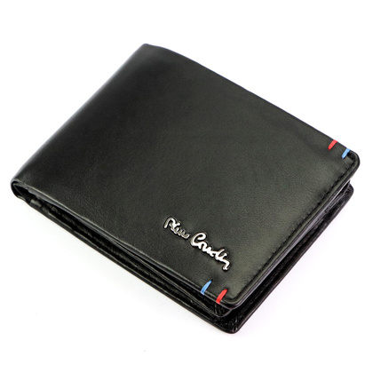 PORTFEL SKÓRZANY Pierre Cardin YS606 8806 czarny