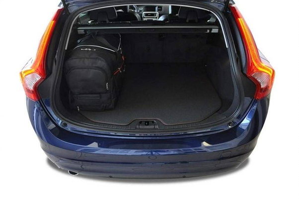 VOLVO V60 CROSS COUNTRY 2015-2018 TORBY DO BAGAŻNIKA 4 SZT KJUST