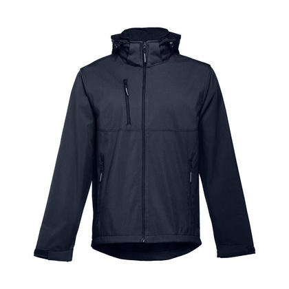 THC ZAGREB. Męska kurtka softshell z poliestru i elastanu