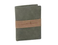 BH-274 TEXAS Portfel męski skórzany Szary