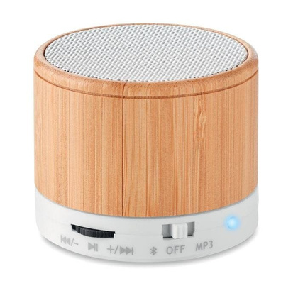 Głośnik bluetooth z bambusa