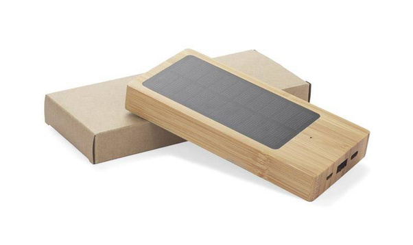 Power bank solarny SONNEN 10 000 mAh Brązowy