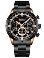 Czarny || Różowe złoto