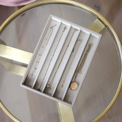 Szkatułka Stackers 5 komorowa classic taupe