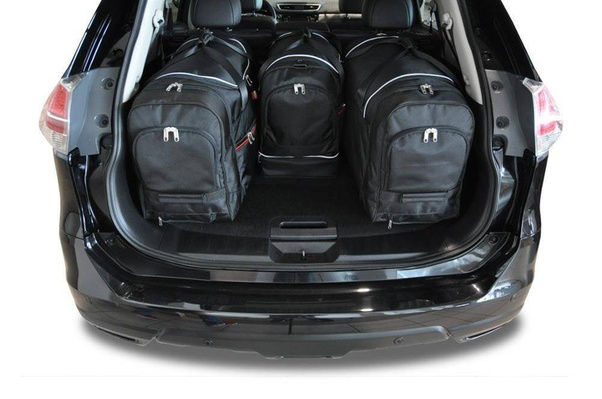 NISSAN X-TRAIL 2014+ TORBY DO BAGAŻNIKA 4 SZT KJUST