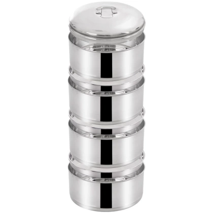 Menażka obiadowa stalowa 4-poziomowa do przenoszenia żywności 4x1,3 l