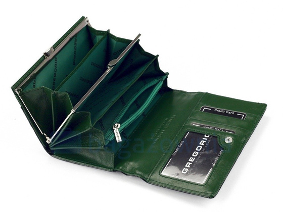 Portfel damski skórzany PELLUCCI FZ-101 Popiel