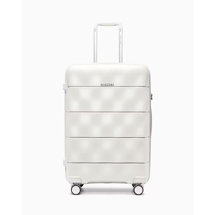 Średnia walizka PUCCINI KYOTO PP026B 0 Biała