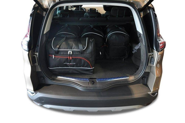 RENAULT ESPACE 2014+ TORBY DO BAGAŻNIKA 5 SZT KJUST