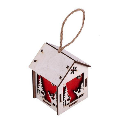 Mały lampion Christmas Lantern Biały