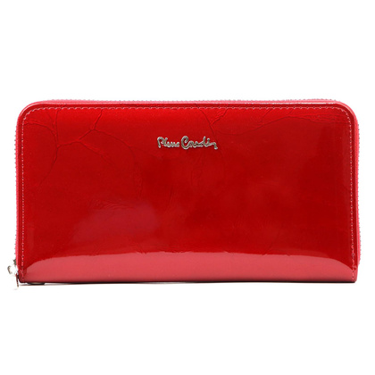 Pierre Cardin Duży skórzany portfel damski