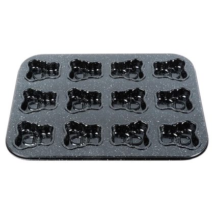 Forma do ciastek granitowa misie 35x26,5 cm