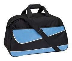 Torba sportowa, PEP, Czarny / Niebieski