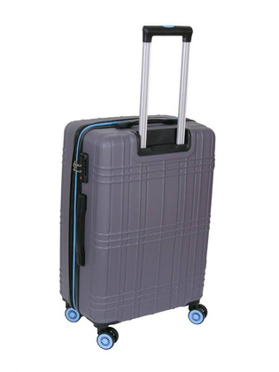 Średnia walizka DIELLE 130 Szara