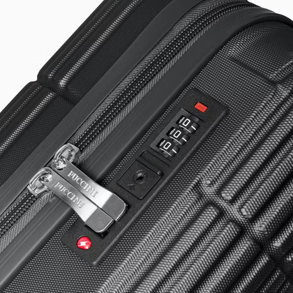 Duża walizka PUCCINI DUBLIN ABS029A 1 Czarna