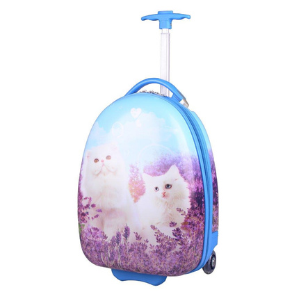 Walizka dziecięca KEMER RGL KOTEK Multikolorowa